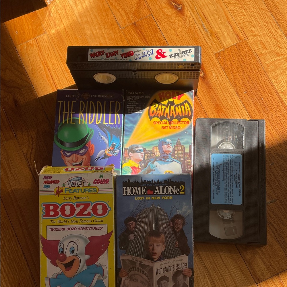 Classic VHS Video Game Collection